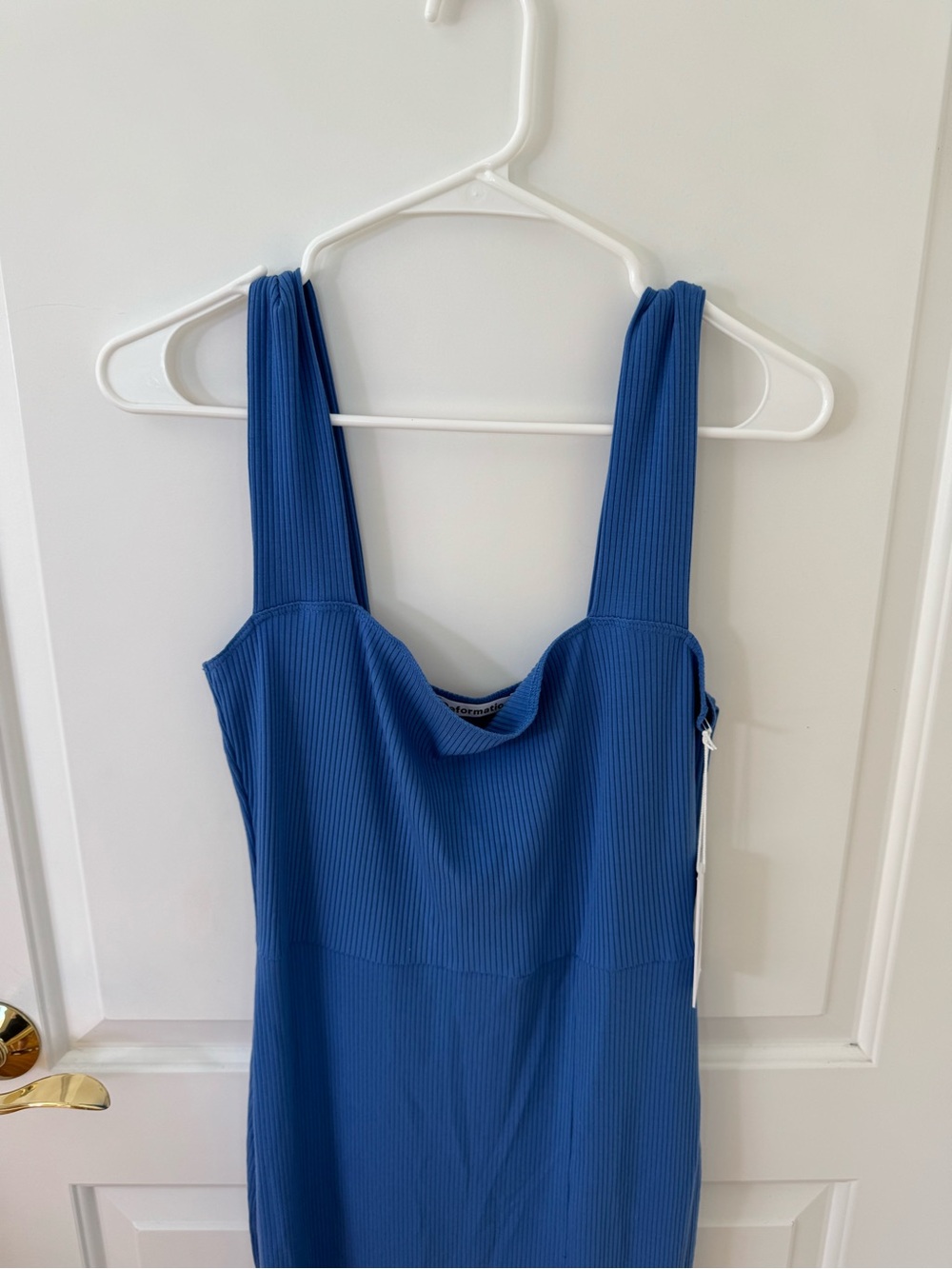 Reformation Cassi Dress Dusk Large - Picture 3 of 8